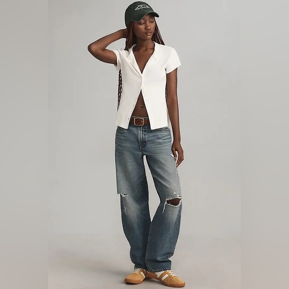 Reformation Raelynn Button Front Top - Picture 5 of 11